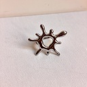 Anillo Grande Sol Plateado