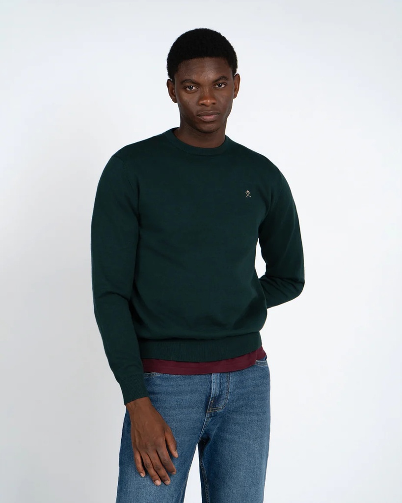 Jersey R Neck Green Forest - Harper &amp; Neyer