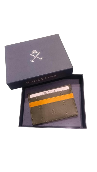 Tarjetero Logo Moss Green - Harper &amp; Neyer