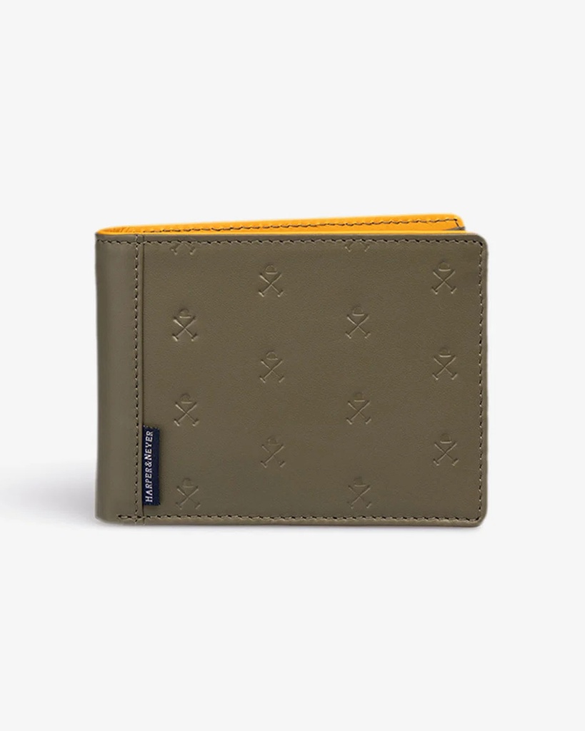 Cartera Logo Moss Green - Harper &amp; Neyer