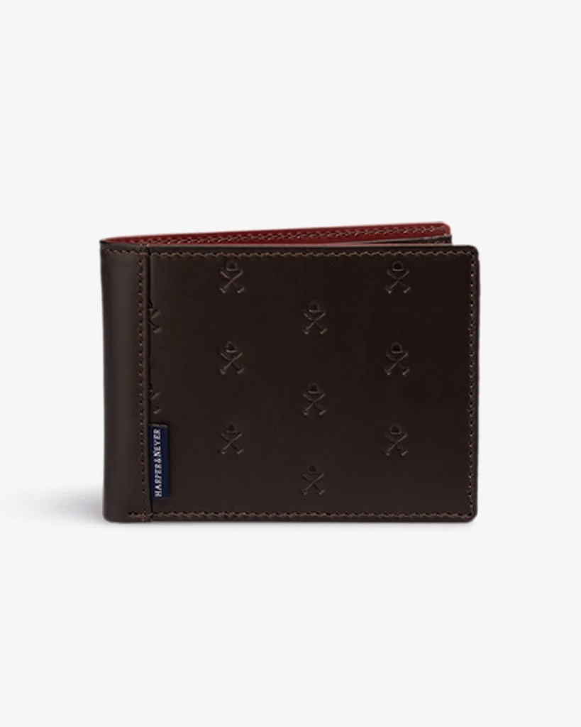 Cartera Logo Leather - Harper &amp; Neyer