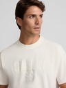 Camiseta Silbon Patch Tono Crema - Silbon