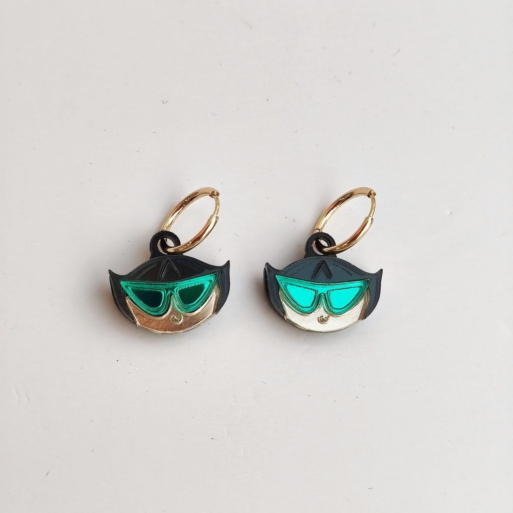 Pendientes Aros Supernenas Cactus