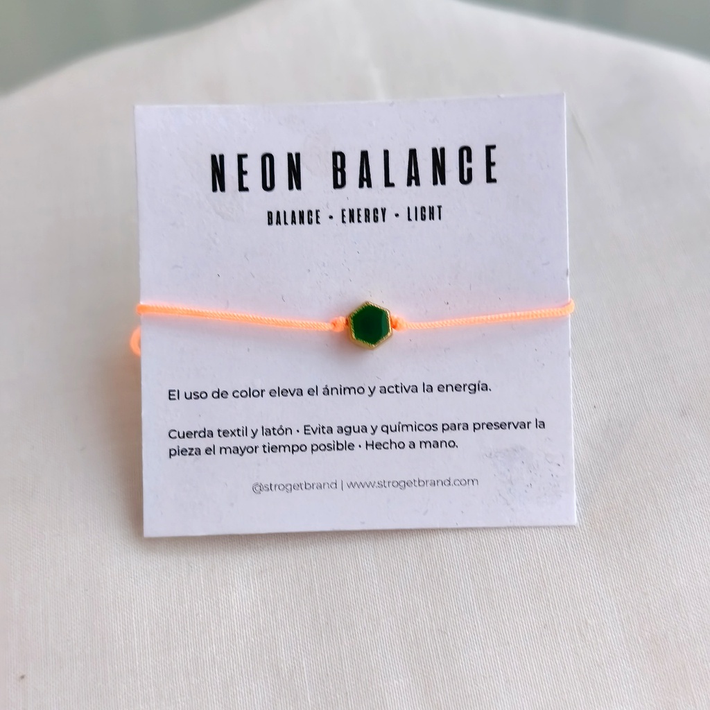 Pulsera Neon Balance Orange