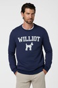 Sudadera Parche Williot Azul Denim - Williot