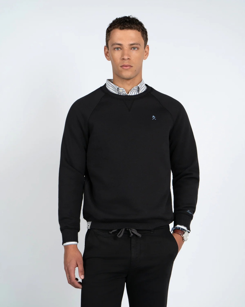 Sudadera Ranglan Victory Black Storm - Harper &amp; Neyer