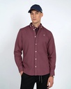 Camisa Estructura Veneto Burgundy Bloom - Harper &amp; Neyer
