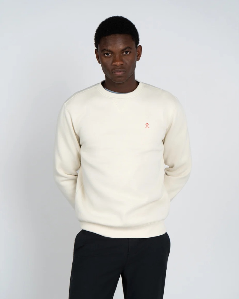 Sudadera Crew-Neck Ranger Cloud White - Harper &amp; Neyer