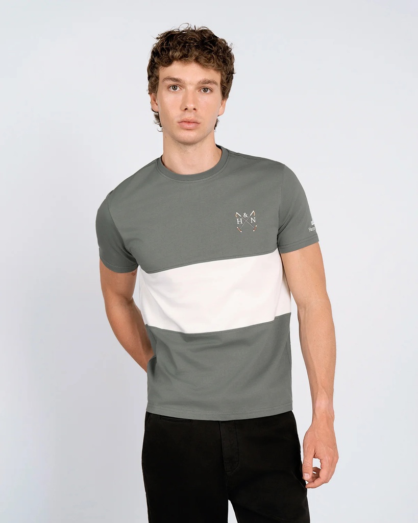 Camiseta Chukker Green Mosswood - Harper &amp; Neyer
