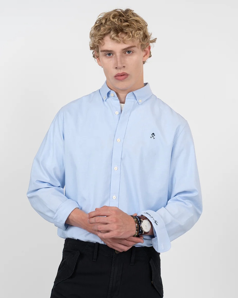 Camisa Oxford Icon Light Blue - Harper &amp; Neyer