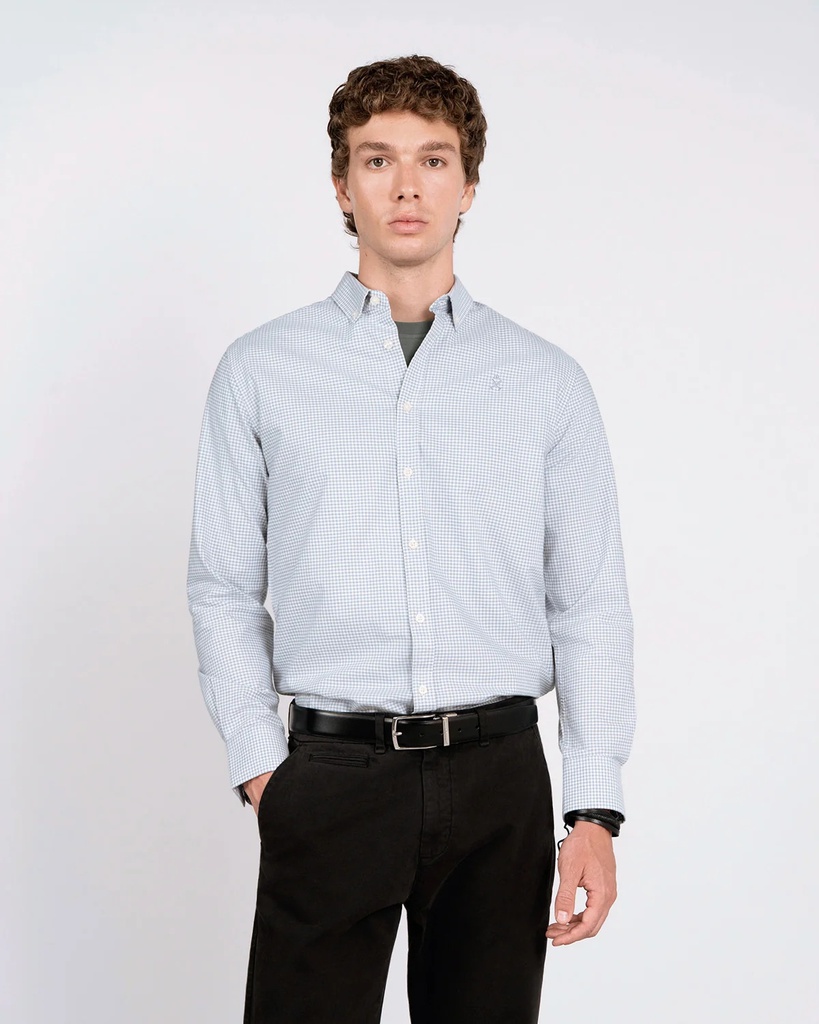 Camisa Cuadros Vichy Blue Haze - Harper &amp; Neyer
