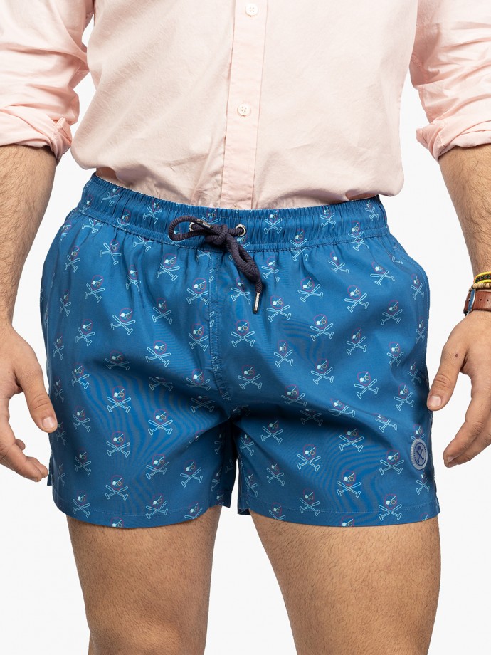 Bañador Skull Azul - Harper y Neyer