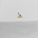 Pendiente Pájaro Colibrí Dorado