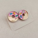 Pendientes Mini Donut Metacrilato