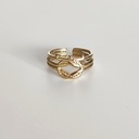 Anillo Nudo Marinero Dorado