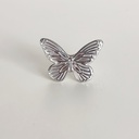Anillo Maxi Mariposa Plateado