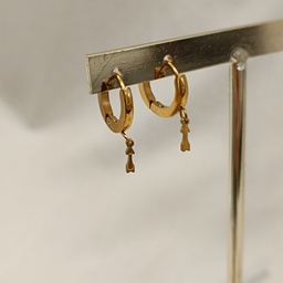 Aritos Charm Flechita Dorado