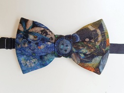 [PJ078] Pajarita Estampado Botón Holtz