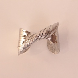 Brazalete Twisted (Plateado)
