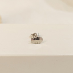 Pendiente Pez Midi Plateado