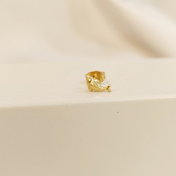 Pendiente Delfín Dorado