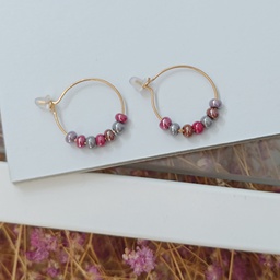 Pendientes Cerámica Kalei Mini Tierra