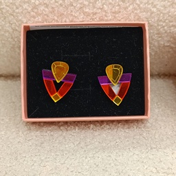 Pendientes Triángulo Colores Metacrilato