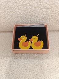 Pendientes Metacrilato Patos Aro