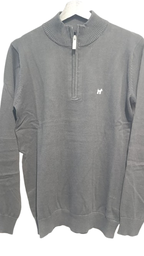 Jersey Media Cremallera Gris - Williot