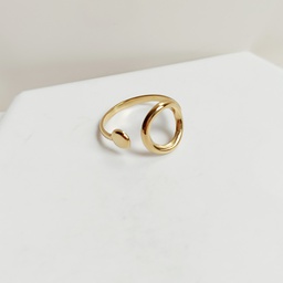 Anillo Esfera Dorado