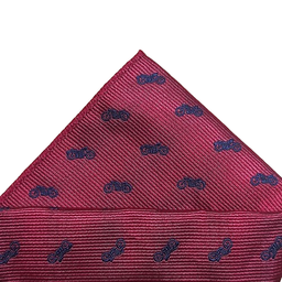 [PÑ010] Pañuelo Granate Harley Azul Marino