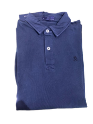 Polo Ayram Navy Blue - Harper &amp; Neyer