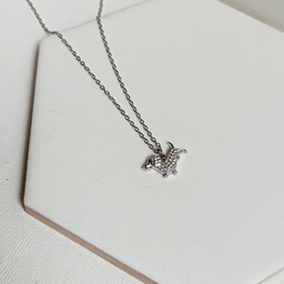 Collar Perro Circonita Plateado