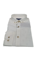 Polera Mao Lino White Mist - Harper &amp; Neyer