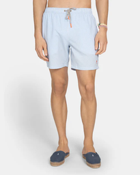 Bañador Seersucker Sky Blue - Harper &amp; Neyer
