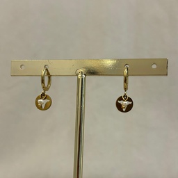 Arito Charm Tauro Con Perla Dorado