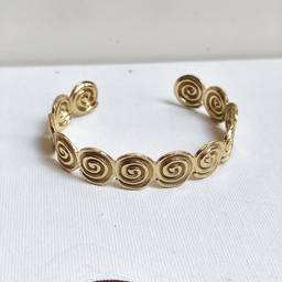 Brazalete Caracol Espiral