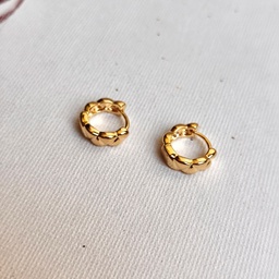 Aros Mini Geo Dorado
