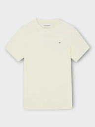 Camiseta Silbon Bordado Crema - Silbon