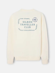 Sudadera Traveller Club Crema - Silbon