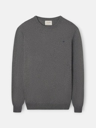 Jersey Cuello Redondo Gris - Silbon