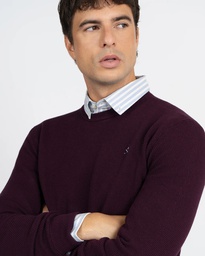 Jersey Chicago Burgundy Bloom - Harper &amp; Neyer
