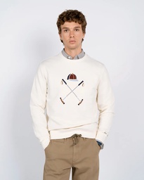Sudadera Crew-Neck Heritage Raw - Harper &amp; Neyer